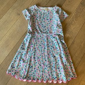 COPY - Crewcuts floral dress size Large new with out tags.